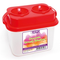 ΔΟΧΕΙΟ ΠΙΝΕΛΩΝ ΔΙΠΛΟ +EFO  ΔΟΧΕΙΟ ΠΙΝΕΛΩΝ ΔΙΠΛΟ +EFO