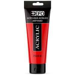 ΑΚΡΥΛΙΚΟ +EFO 75ML 406 RED MEDIUM