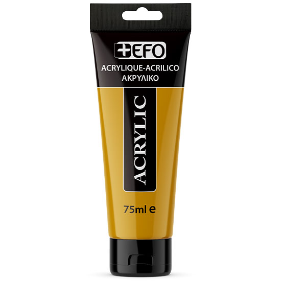 ΑΚΡΥΛΙΚΟ +EFO 75ML 419 YELLOW OCHRE