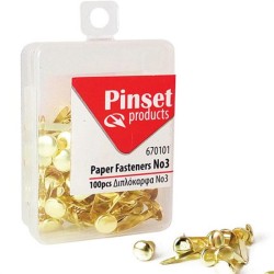 ΔΙΠΛΟΚΑΡΦΑ PINSET +EFO N.3 19MM 100 ΤΕΜΑΧΙΑ ΔΙΠΛΟΚΑΡΦΑ PINSET +EFO N.3 19MM 100 ΤΕΜΑΧΙΑ