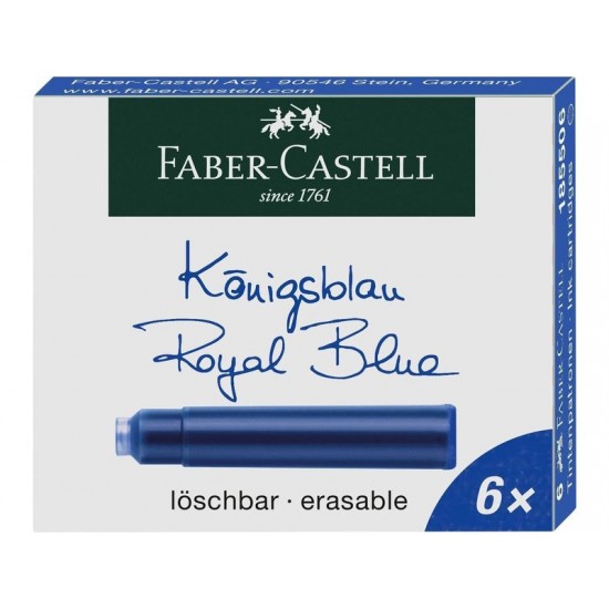 ΑΝΤΑΛΛΑΚΤΙΚΑ ΜΕΛΑΝΙΑ ΠΕΝΑΣ FABER CASTELL ΜΠΛΕ