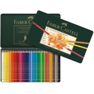ΜΕΤΑΛΛΙΚΗ ΚΑΣΕΤΙΝΑ ΞΥΛΟΜΠΟΓΙΕΣ FABER CASTELL 36 ΤΕΜΑΧΙΑ