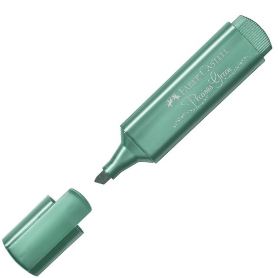 ΜΑΡΚΑΔΟΡΟΣ ΜΕΤΑΛΛΙΚΟΣ FABER CASTELL GREEN ΜETALLIC TEXTLINER