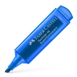 ΜΑΡΚΑΔΟΡΟΣ FLUO FABER CASTELL ΜΠΛΕ