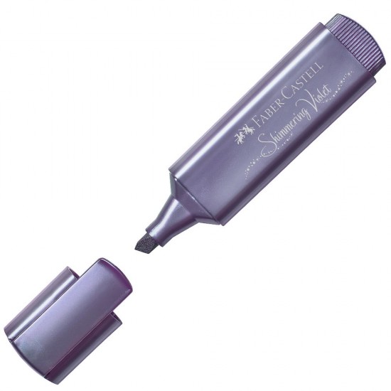 ΜΑΡΚΑΔΟΡΟΣ ΜΕΤΑΛΛΙΚΟΣ FABER CASTELL VIOLET ΜETALLIC TEXTLINER