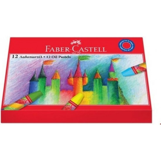 ΛΑΔΟΠΑΣΤΕΛ 'FABER CASTELL' 12 ΤΜΧ