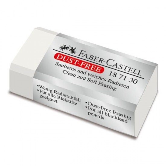 ΓΟΜΑ ΜΙΝΙ FABER CASTELL DUST FREE ΛΕΥΚΗ