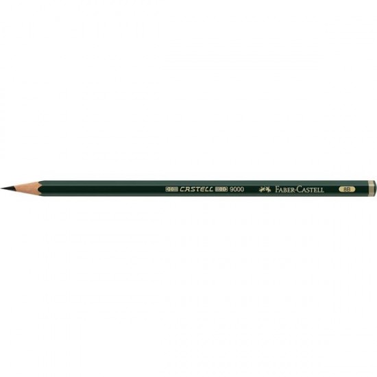 ΜΟΛΥΒΙ FABER CASTELL - CASTELL 9000 ΣΕ ΣΚΛΗΡΟΤΗΤΑ 8Β