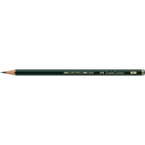 ΜΟΛΥΒΙ FABER CASTELL - CASTELL 9000 ΣΕ ΣΚΛΗΡΟΤΗΤΑ F