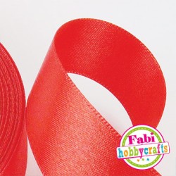 ΚΟΡΔΕΛΑ ΣΑΤΕΝ FABI 15MM X 50 ΜΕΤΡΑ ΚΟΚΚΙΝΗ