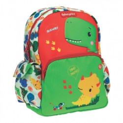 ΣΑΚΙΔΙΟ ΠΛΑΤΗΣ ΝΗΠΙΑΓΩΓΕΙΟΥ 'FISHER PRICE DINO' 30X25X11CM