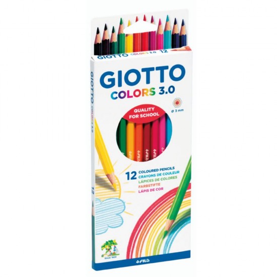 ΞΥΛΟΜΠΟΓΙΕΣ COLORS 3.0 GIOTTO 12ΤΜΧ