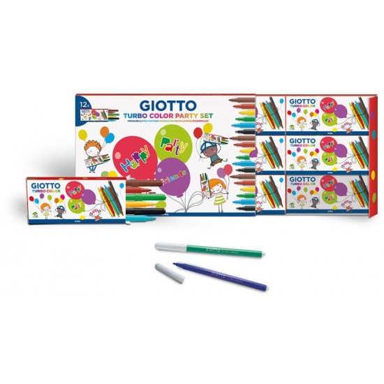 ΜΑΡΚΑΔΟΡΑΚΙΑ GIOTTO KIDS PARTY GIFT BOX 12X6 ΣΕΤ