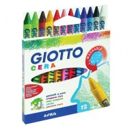 ΚΡΑΓΙΟΝ ΖΩΓΡΑΦΙΚΗΣ (ΚΗΡΟΜΠΟΓΙΕΣ) GIOTTO CERA 12ΤΜΧ
