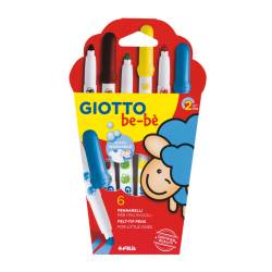 ΜΑΡΚΑΔΟΡΟΙ GIOTTO BE-BE 6ΤΜΧ ΜΑΡΚΑΔΟΡΟΙ GIOTTO BE-BE 6ΤΜΧ