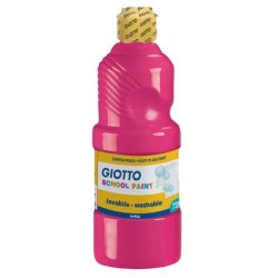 ΤΕΜΠΕΡΑ GIOTTO SCHOOL PAINT ΡΟΖ 500ML