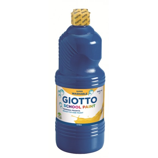 ΤΕΜΠΕΡΑ GIOTTO SCHOOL PAINT ΜΠΛΕ 500ML