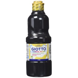 ΤΕΜΠΕΡΑ GIOTTO SCHOOL PAINT ΜΑΥΡΟ 500ML