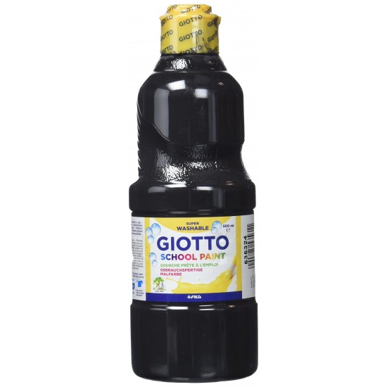 ΤΕΜΠΕΡΑ GIOTTO SCHOOL PAINT ΜΑΥΡΟ 1000ML