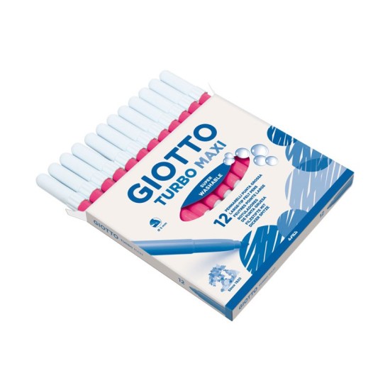 ΜΑΡΚΑΔΟΡΟΙ MAGENTA ΧΟΝΤΡΟΙ GIOTTO TURBO MAXI 12TMX 