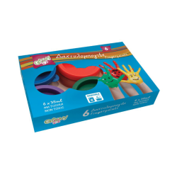 ΔΑΧΤΥΛΟΜΠΟΓΙΕΣ GROOVY 35ML ΣΕΤ 6 ΧΡΩΜΑΤΩΝ