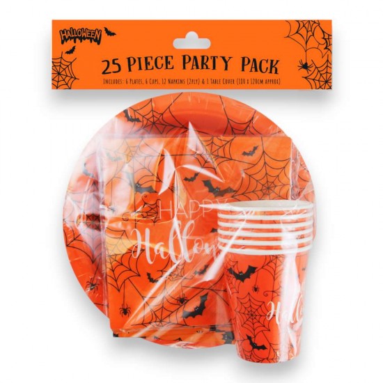 HALLOWEEN PARTY SET - 25 PIECES