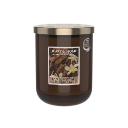 ΚΕΡΙ 320GR ΣΑΝΤΑΛΟΞΥΛΟ & ΒΑΝΙΛΙΑ - HEART & HOME