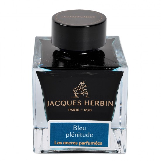 ΜΕΛΑΝΙ 50ML JACQUES HERBIN SCENTED BLEU PLENITUDE