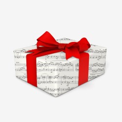 ΧΑΡΤΙ ΠΕΡΙΤΥΛΙΓΜΑΤΟΣ MUSICAL NOTES 70X200CM 