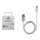 LIME ΚΑΛΩΔΙΟ ΦΟΡΤΙΣΗΣ - DATA MICRO USB DEVICES LONG USB 2.4A 1m WHITE 