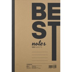 ΜΠΛΟΚ ΣΗΜΕΙΩΣΕΩΝ ΠΛΑΓΙΟ BEST 15X21CM 100 ΦΥΛΛΑ