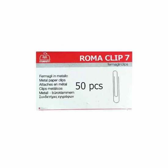 ΣΥΝΔΕΤΗΡΕΣ ROMACLIP N.7 50 ΤΕΜΑΧΙΑ