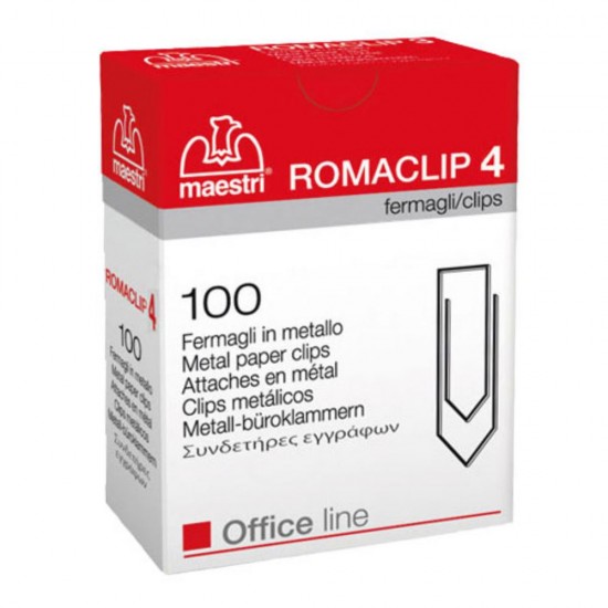 ΣΥΝΔΕΤΗΡΕΣ ROMACLIP N.4 100ΤΜΧ