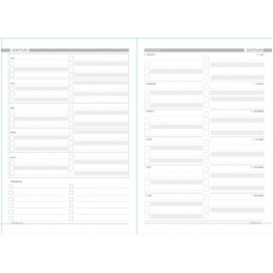 ΗΜΕΡΟΛΟΓΙΟ DAILY PLANNER A5 70gr 320 ΣΕΛΙΔΕΣ PVC ΜΑΥΡΟ