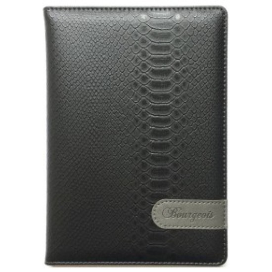 ΗΜΕΡΟΛΟΓΙΟ DAILY PLANNER A5 70gr 320 ΣΕΛΙΔΕΣ PVC ΜΑΥΡΟ