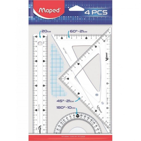 ΣΕΤ ΜΕ 4 ΓΕΩΜΕΤΡΙΚΑ ΟΡΓΑΝΑ ΜΕΣΑΙΟ MAPED