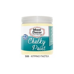ΧΡΩΜΑ ΚΙΜΩΛΙΑΣ MAXI DECOR 250ML ΝΟ. 508 ΚΙΤΡΙΝΟ ΠΑΣΤΕΛ ΧΡΩΜΑ ΚΙΜΩΛΙΑΣ MAXI DECOR 250ML ΝΟ. 508 ΚΙΤΡΙΝΟ ΠΑΣΤΕΛ