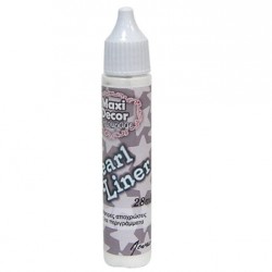 PEARL LINER ΛΕΥΚΟ ΓΙΑ ΠΕΡΙΓΡΑΜΜΑΤΑ 28ML PEARL LINER ΛΕΥΚΟ ΓΙΑ ΠΕΡΙΓΡΑΜΜΑΤΑ 28ML
