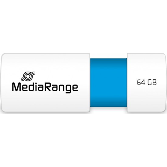 USB 2.0 MEDIARANGE 64GB BLUE