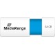 USB 2.0 MEDIARANGE 64GB BLUE