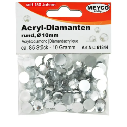 MEYCO - ΑΚΡΥΛΙΚΑ ΔΙΑΜΑΝΤΙΑ 10MM 85 ΤΕΜΑΧΙΑ