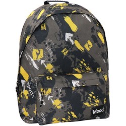 ΣΑΚΙΔΙΟ ΠΛΑΤΗΣ MOOD SIGMA KHAKI ΜΕ 2 ΘΗΚΕΣ 30X15X40CM