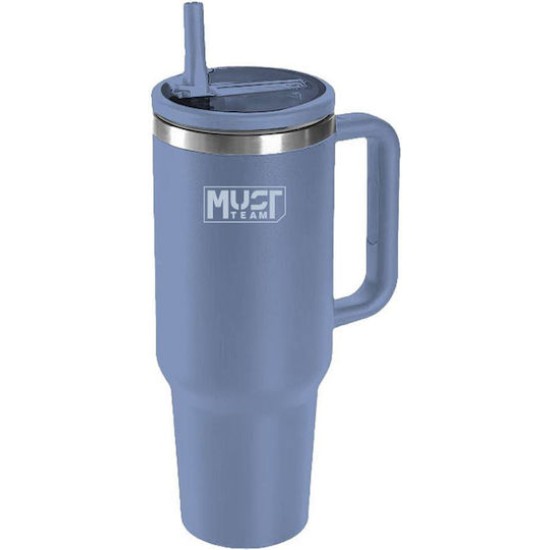 ΠΟΤΗΡΙ ΘΕΡΜΟΣ ΑΝΟΞΕΙΔΩΤΟ MUST TEAM ΠΡΑΣΙΝΟ 1200 ML - ΜΠΛΕ