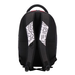 ΤΣΑΝΤΑ ΠΛΑΤΗΣ MUST TEAM ART GRAY DOODLE 1 ΚΕΝΤΡΙΚΗ ΘΗΚΗ 29x18x44CM