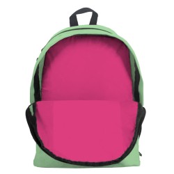 ΣΑΚΙΔΙΟ ΠΛΑΤΗΣ MUST MONOCHROME PLUS COLORED INSIDE ΛΑΧΑΝΙ FLUO 42X32X19CM