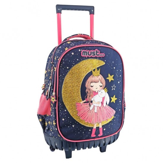 ΣΑΚΙΔΙΟ TROLLEY - MUST GIRL MOON 34X20X45CM