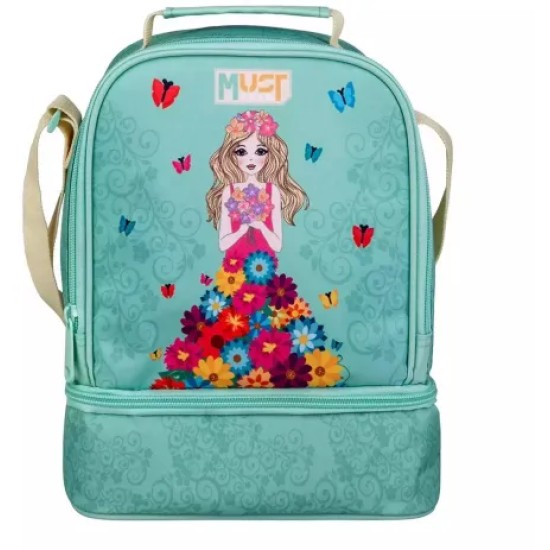 ΤΣΑΝΤΑΚΙ ΦΑΓΗΤΟΥ YUMMY FLOWER DRESS MUST TEAM ΙΣΟΘΕΡΜΙΚΟ 2 ΘΗΚΕΣ 22x16x28CM