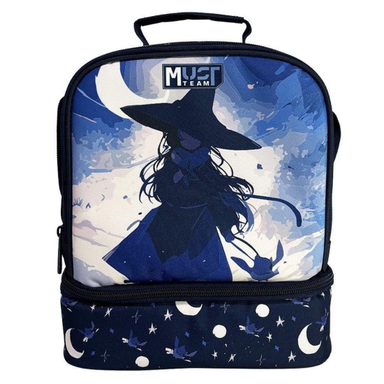 ΤΣΑΝΤΑΚΙ ΦΑΓΗΤΟΥ ΙΣΟΘΕΡΜΙΚΟ MUST TEAM YUMMY WITCH 2 ΘΗΚΕΣ 22x16x28CM