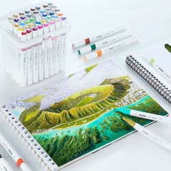 ΜΑΡΚΑΔΟΡΟΙ OHUHU ALCOHOL ART MARKERS - ΣΕΤ 48 ΧΡΩΜΑΤΩΝ FINE & CHISEL ΜΑΡΚΑΔΟΡΟΙ OHUHU ALCOHOL ART MARKERS - ΣΕΤ 48 ΧΡΩΜΑΤΩΝ FINE & CHISEL