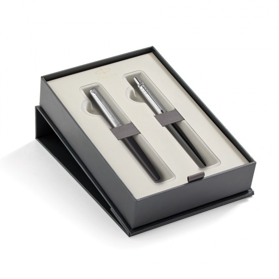 PARKER - ΣΕΤ ΔΩΡΟΥ JOTTER CR BOND STREET BLACK CT FOUNTAIN PEN